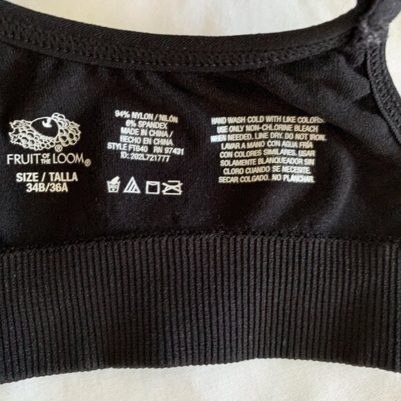 Fruit of the Loom Seamless Wire Free Lift Bra FT640 - Picture 2 of 7